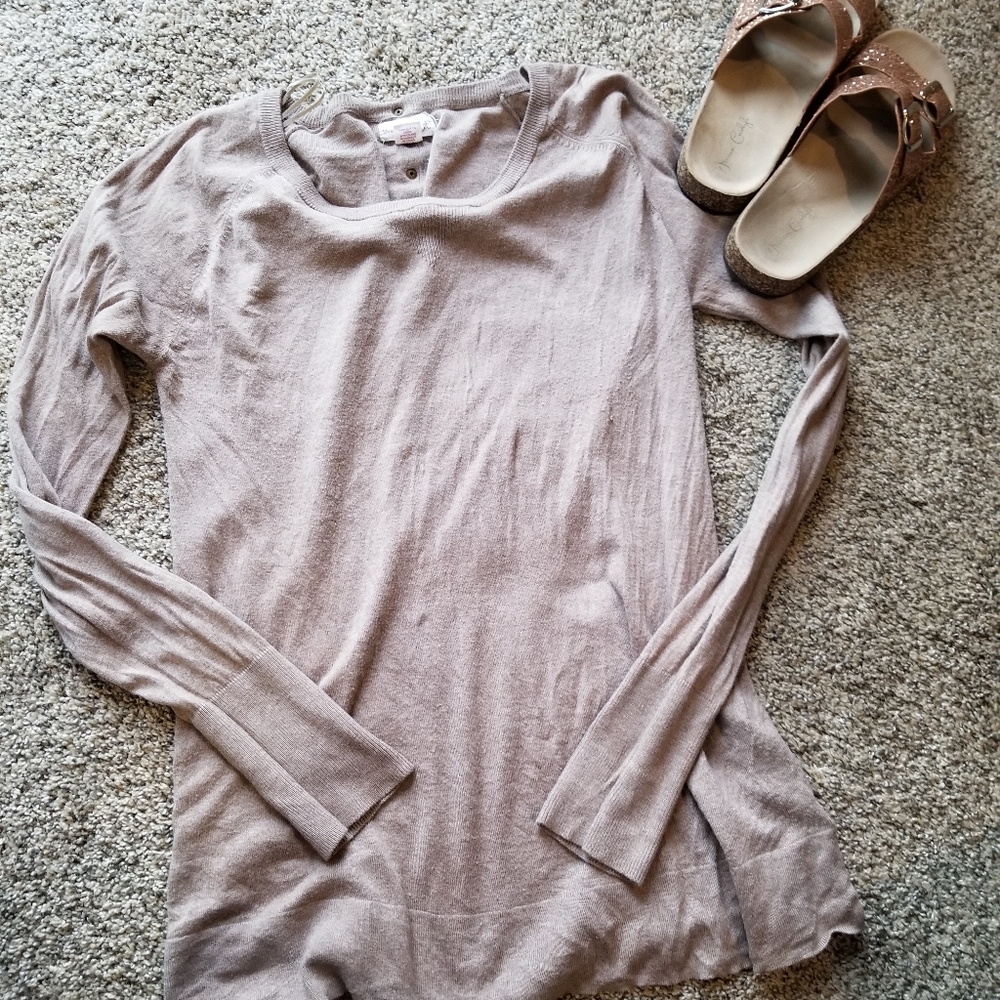 Shrinking Violet | Long sleeve tunic